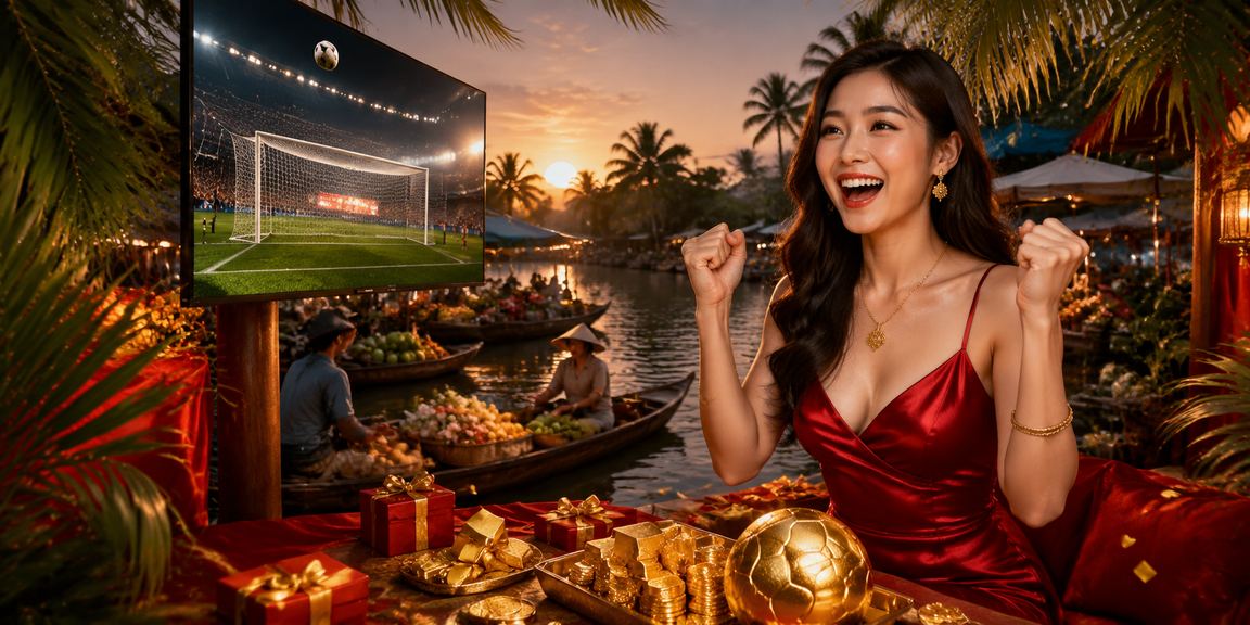Người dùng Cần Thơ xem bóng đá và thực hiện thanh toán VND trên điện thoại