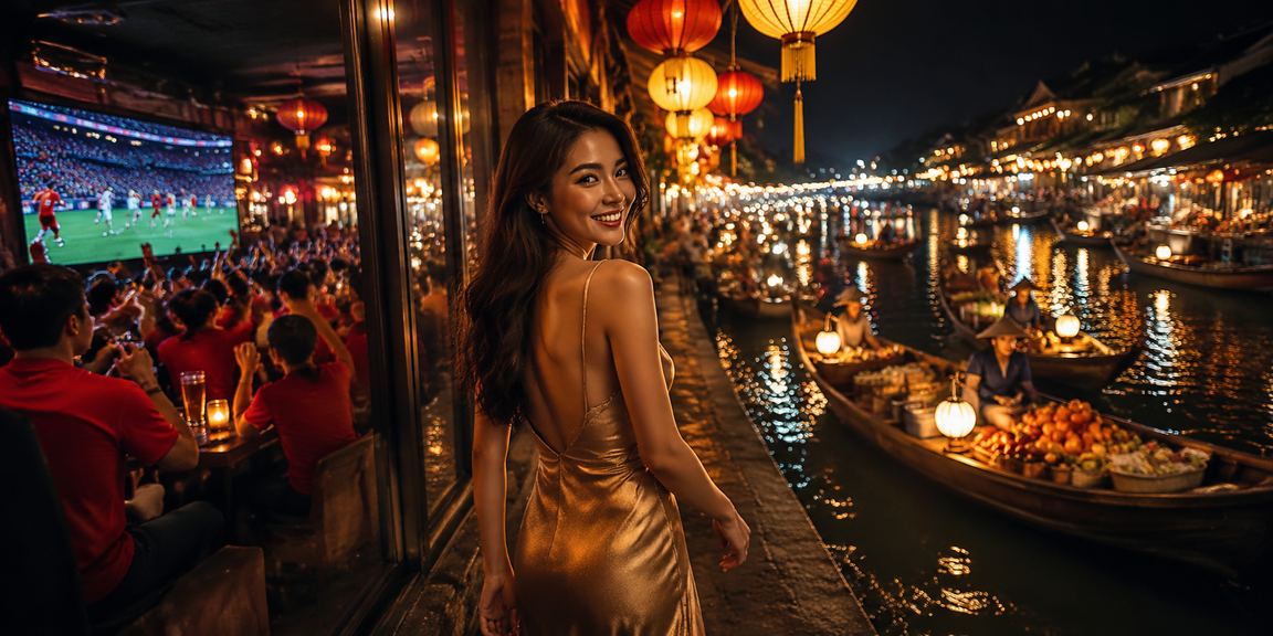 Không khí sòng bài và cá cược buổi tối tại Hà Nội, người chơi xem kết quả trên điện thoại