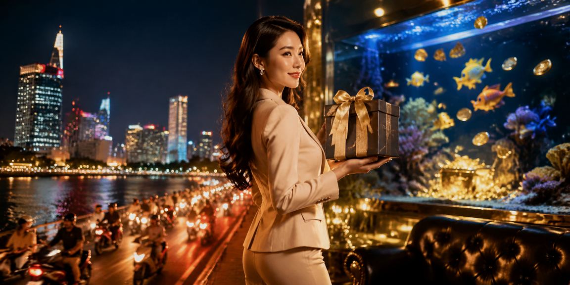 Người chơi đăng nhập tài khoản casino trực tuyến tại TP. Hồ Chí Minh ban đêm